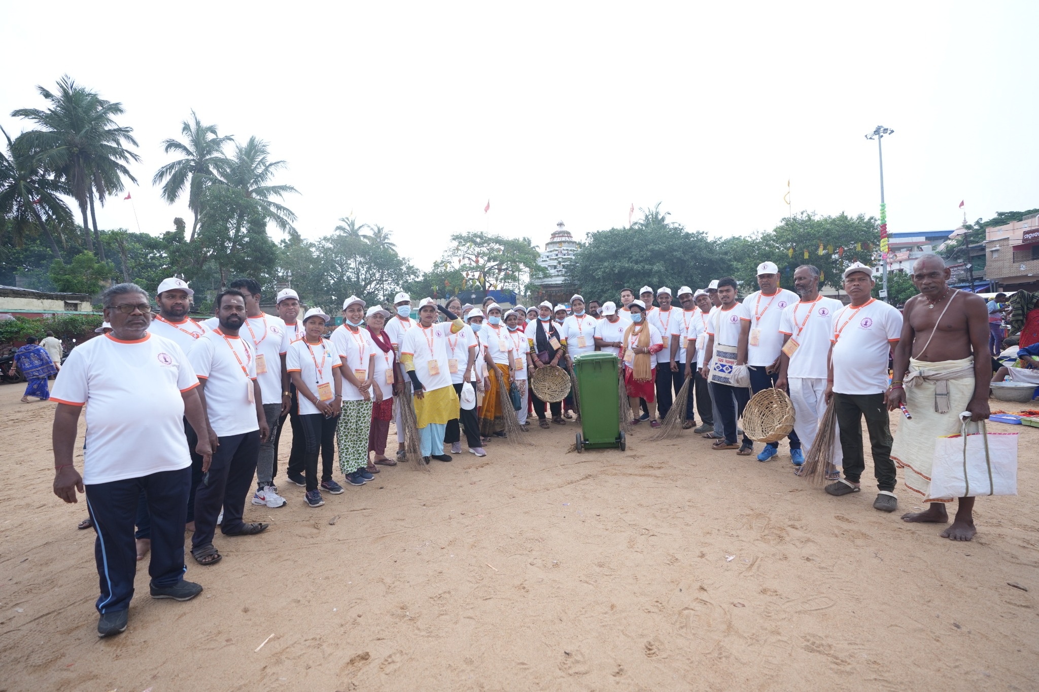 Cleanliness Drive at Shri Gundicha Temple Premises