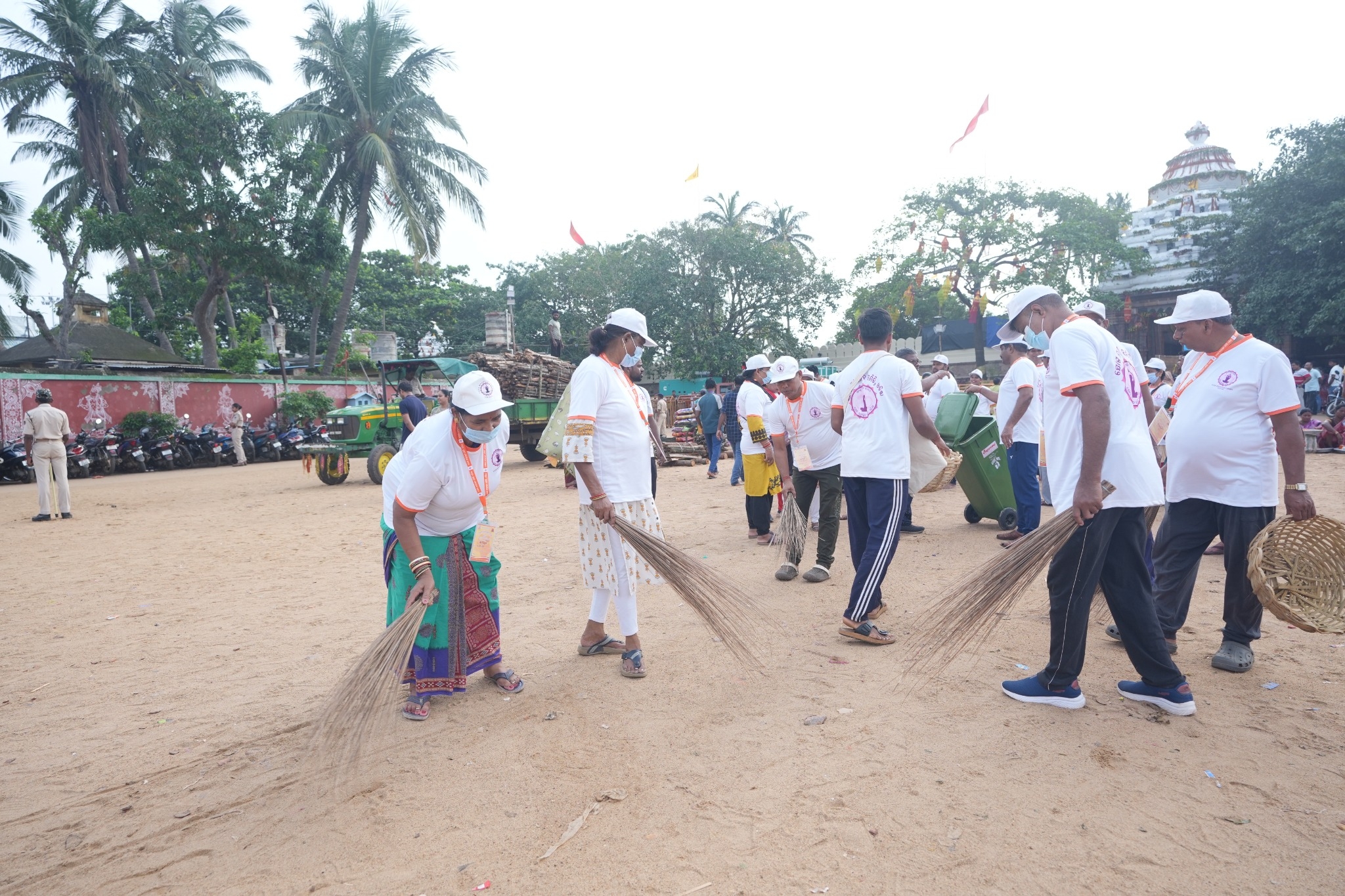 Cleanliness Drive at Shri Gundicha Temple Premises