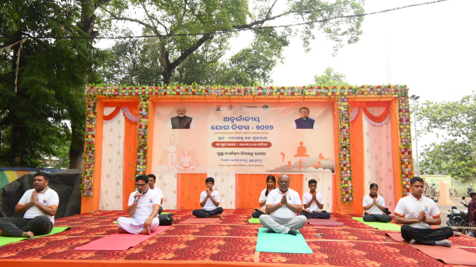 Kaldhamal Yoga Morning flow in Kaldhamal